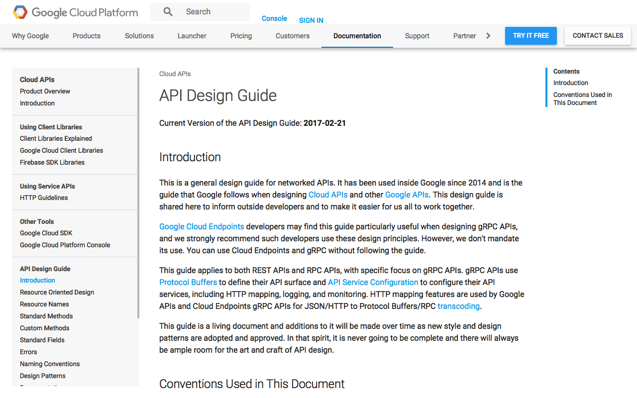 Design Guidelines